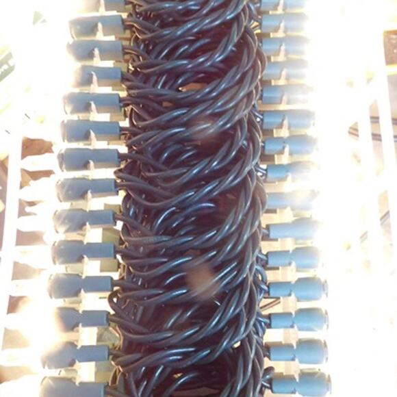 Vintage GE 100 Light String A Long Clear Bulbs Minature SET OF 2 - Picture 8 of 8